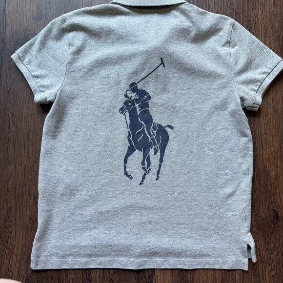 Polo Ralph Lauren US Open Classic Fit Polo Shirt Medium Gray - Picture 4 of 8